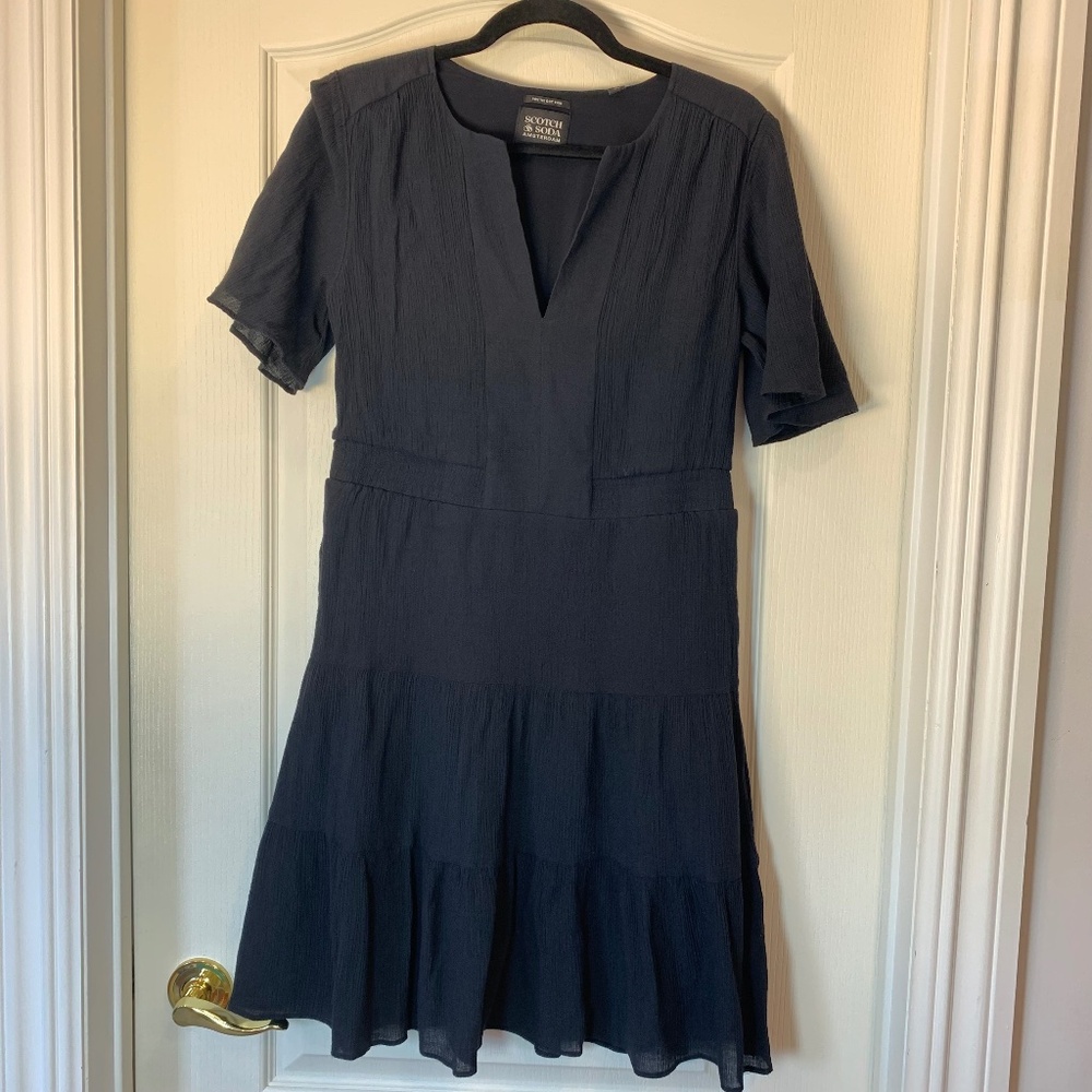 Scotch & Soda Amsterdam – Black Capsule Wardrobe Dress with Pockets (Size M)